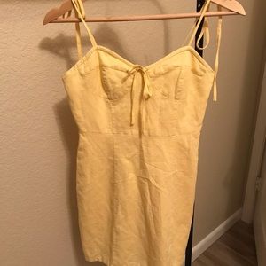 F21 Yellow Sundress